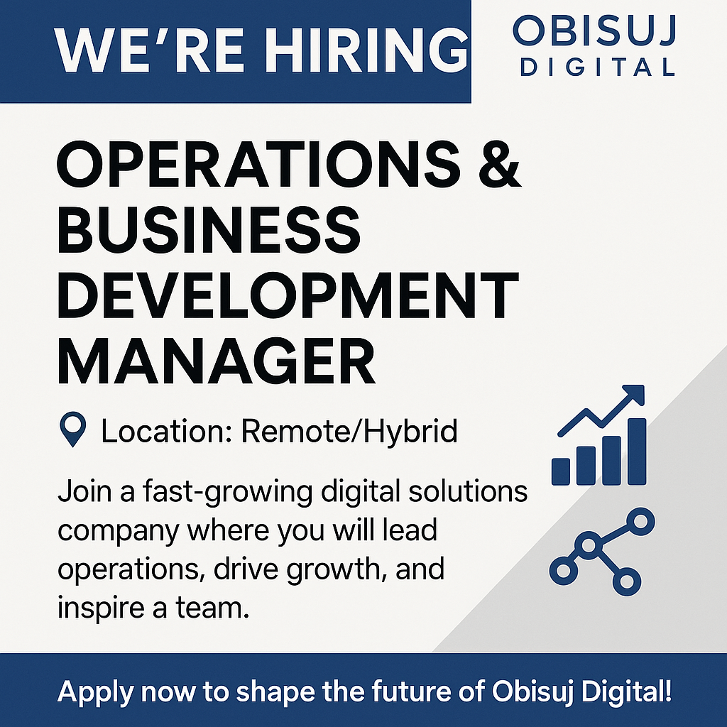 Operations & Business Development Manager