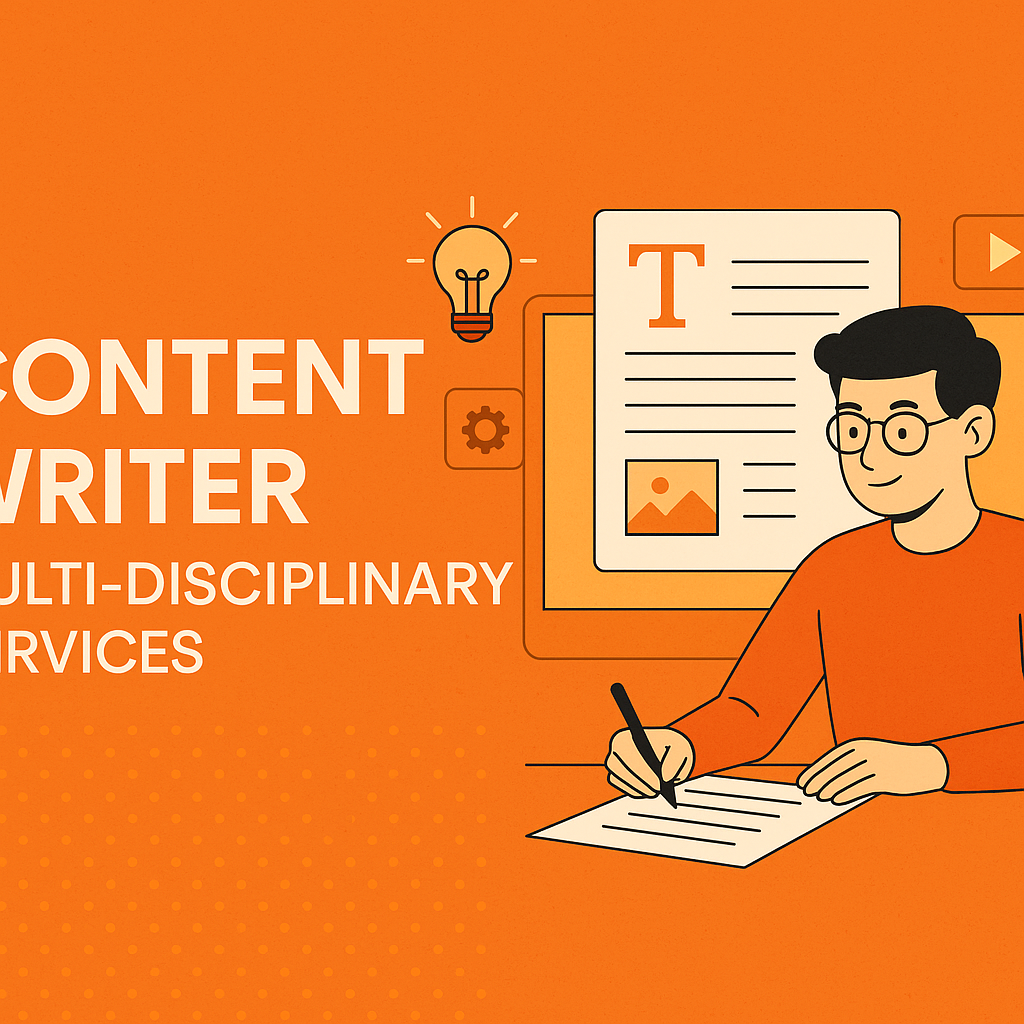 Content Writer – Multi-Disciplinary Services
